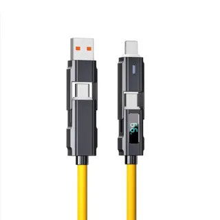 Multifunctional 4 in 1 Fast Charging USB Type C Cable for PhoneXiaomi High-Speed Data Transfer Micro USB Adapter