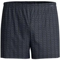 CALIDA Boxershorts Prints Herren (1-St) mit stoffüberzogenem Bund, aus 100% Baumwolle, ohne Eingriff