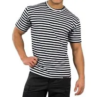 normani Kurzarmshirt Marine T-Shirt Моskau kurzarm Sommer Gestreiftes Marine Shirt