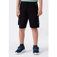 Champion Sweatshorts ICONS Shorts mit Logodruck, aus Baumwolle und Polyester, auch in großen Größen
