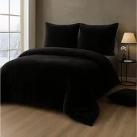 Malika Bettwäsche 200x200 + 2x 80x80 cm Cashmere Touch Bettwäsche, atmungsaktiv, Für Allergiker geeignet, pflegeleicht, angenehm weicher Stoff