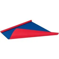 NIPS Packpapier BI-COLOUR, (1St), rot/blau, Rolle 0,75 x 4 m, Geschenkpapier