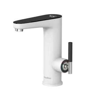 3200W Instant Electric Water Heater Faucet IPX4 Waterproof Lever-Adjustable Temperature Control EU Plug for Kitchen Bath