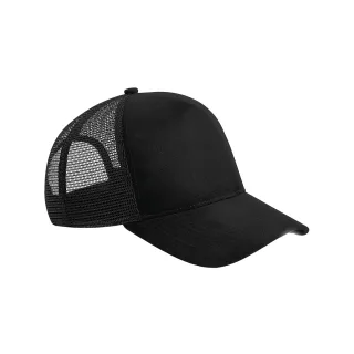 Beechfield - Trucker Cap Snapback für Herren/Damen Unisex (Schwarz)