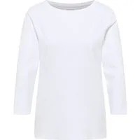CECIL T-Shirt NOS Basic Boatneck, White