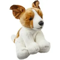 Teddys Rothenburg Kuscheltier Hund Jack Russel Terrier 26 cm sitzend Stofftier Plüschhund