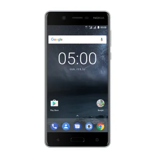Nokia 5 16GB [Dual-Sim] silber/weiß
