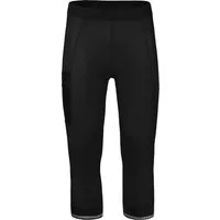 Fahrradhose KEMI COMFORT Capri (mit Sitzpolster) Herren 3/4 Radhose, bielastisch, tight, Normalgrößen, schwarz