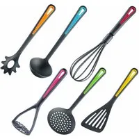 WESTMARK Kochbesteck-Set »Gallant Colour Edition« 6tlg., hitzebeständig bis 210° C, Set, Made in Germany, spülmaschinengeeignet, BPA-frei