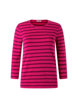 MAERZ Muenchen - Longsleeve Rundhals 3/4 Arm bright bordeaux - Gr. - 44