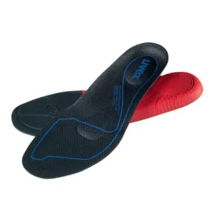 uvex Klimakomfortfußbett für uvex 1 + uvex 2, schwarz/blau schwarz/blau 47 - 9534947