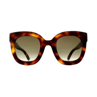 Gucci Sonnenbrille GG0208S 003 Havanna Braun Verlauf