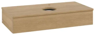 Villeroy & Boch Waschtischunterschrank Antao K09_5 1000x190x500mm mit Struktur FK/AP: HN/1 K09151HN