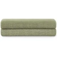 Blumtal Badetücher Premium Frottier Handtücher Set 2 teilig 100% Baumwolle, Baumwolle (2X (70x140 cm), 2-St), Oeko-TEX zertifiziertes Badetuch - saugstarkes Frottiertücher Set