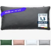 Wolkenfeld Kissenbezug Mikrofaser Kissenbezug - Allergiker Kopfkissenbezug - unfassbar weich, (1 Stück), Größe 80x80, 40x80 und 70x90 cm, versteckter Reißverschluss