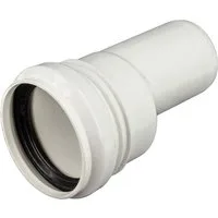 tecuro Siphon Reduzierrohr Ø 50 mm auf Ø 40 mm KS-weiß