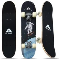 Apollo Skateboard Kinderskateboard 24" Kinder, Longboard, ABEC 3 und Aluminium Achsen