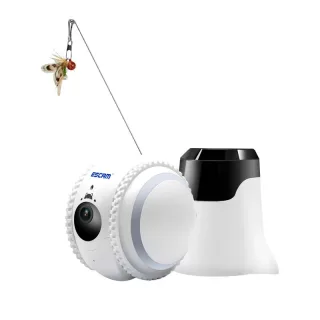 ESCAM QF011 2MP 1080P Smart Pet Robot Camera Baby Monitors Smart Home Presence Detection Remote APP Control Monitor Nigh