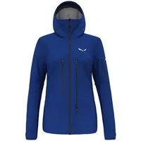 Salewa Funktionsjacke Alpin-Wanderjacke Ortles GTX Pro Stretch (wasserdicht, 3-Lagen) blau