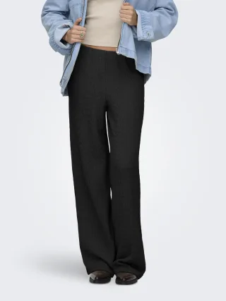 ONLY - ONLILSE PANT STRUCTURE JRS NOOS Black - Gr. - L