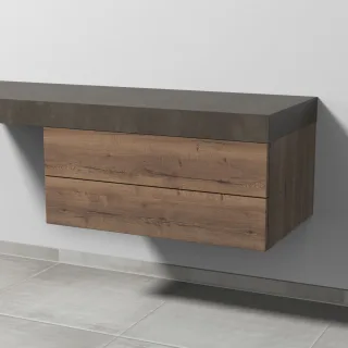 Sanipa Unterschrank 2morrow (P2185) 340x800x520 Eiche-Tabak P218550