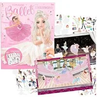Depesche Stickerbuch DEPESCHE TOPModel Stickerworld BALLET - Stickerbuch