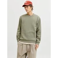 Jack & Jones Sweatshirt JJESOHO SWEAT CREW NECK NOOS Baumwollmischung, relaxed fit