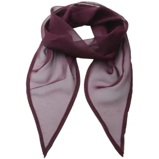 Premier Damen Chiffon-Schal / Chiffon-Halstuch (Aubergine)