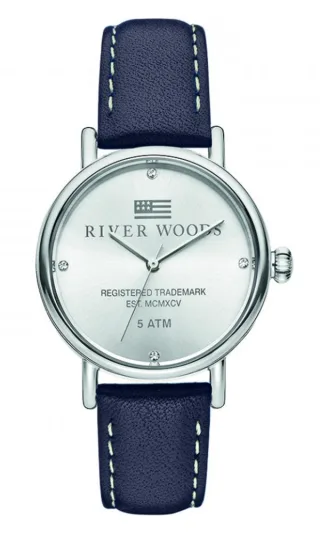 River Woods Arkansas Blau Damen Armbanduhr RW340037