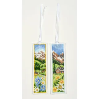 Lesezeichen "Bergwelt", 2er-Set