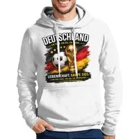 Blondie & Brownie Hoodie DeutschlandPokal Deutschland Fußball Pokal Print Hoodie (Einzelartikel, Einzelartikel) Deutschland Fussball Pokal Fan Spirit Hoodie