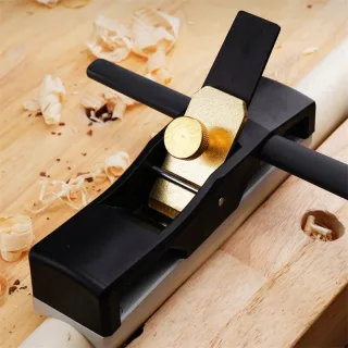 Woodworking External Round Planer 65 Manganese Steel Blade 110 x 32 mm Blade Nylon Plastic Body Sharp Cutting Precision