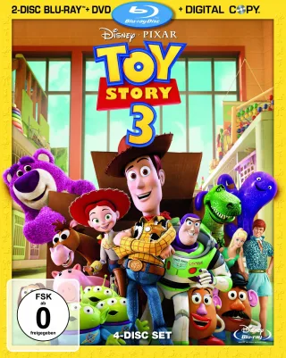 Toy Story 3 (2-Disc Blu-ray + DVD + Digital Copy) [Blu-ray]