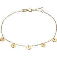 CHRIST Goldarmband CHRIST Damen-Armband 375er Gelbgold Herz, modern