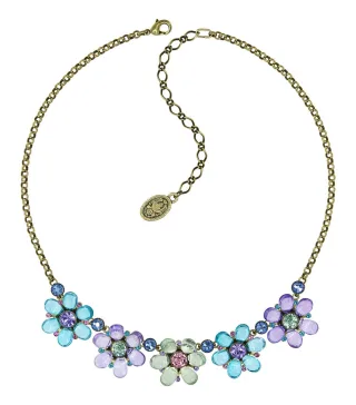 konplott - Halskette - Daily Desire blau/lila