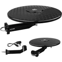 Maclean MCTV-102 DVB-T/T2 aktive terrestrische USB-Rundstrahlantenne Mobilfunkantenne (DVB-T2, DVB-T, Verstärkung: 44 dB), Rundstrahl-Antenne, aktiv, Standard, USB 5V