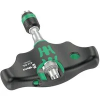 Wera Steckschlüssel Quergriff-Bits-Handhalter, Rapidaptor+Ratsche 416 RA 05023461001