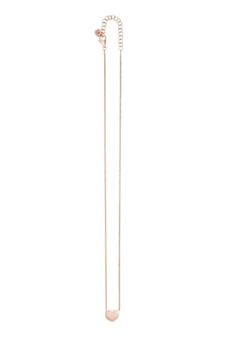 cai Collier 925/- Sterling Silber rotvergoldet Herz