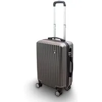 Barut Hartschalen-Trolley Barut Reisekoffer M Modell General Grau, 4 Rollen