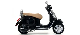 Sport Auspuff Komplettanlage Arrow URBAN Alu BLACK Vespa GTS 125 Bj.2017-2018  +Kat/e-geprüft/EURO-4