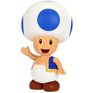 Nintendo Figur (10cm) W2 - Toad mit Coin