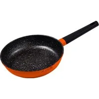 KING Bratpfanne Shine Orange, Aluminiumguss, Induktion