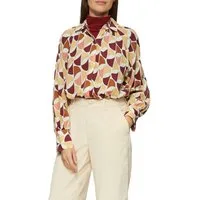 s.Oliver Langarmbluse mit All-Over Muster