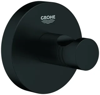 GROHE Bademantelhaken Essentials 102460 Metall matt black, 1024602430 1024602430