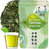 Goodwei Tee Bio Sencha Grüntee Four Seasons, 250g, 1 x 250 g