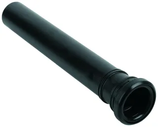 GROHE Verlängerung 37105 300mm lang für Wandeinbau Spülrohr schwarz, 37105K00 37105K00