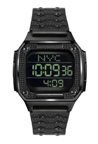 Philipp Plein Hyper $hock Schwarz Damen Armbanduhr PWHAA1421