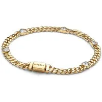 Pandora Gliederarmband DamenGoldfarben Zirkonia Herz