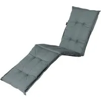 Madison Liegenauflage A046 200x60 cm Auflage für Liege Kissen Polster Einlage, (1 St., 1 Auflage), für Gartenliegen UV beständig inkl. Bindebänder und Haltebänder