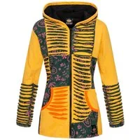 ankerglut Fleecejacke Patchwork Multicolor NUNAVUT II NEW FLOWER POWER
